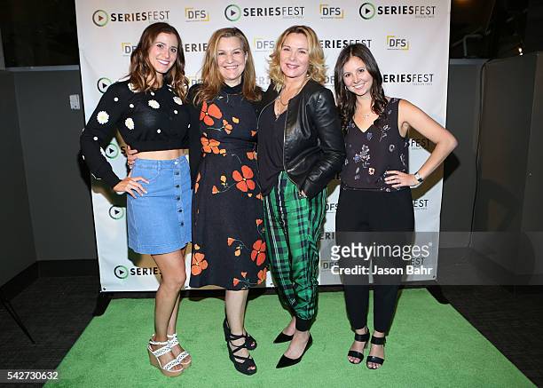 Kaily Smith, Krista Smith, Kim Cattrall, and Randi Kleiner attend SeriesFest: Season Two at Sie FilmCenter on June 23, 2016 in Denver, Colorado.