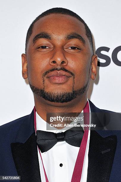 Producer Ousala "Prestley Snipes" Aleem attends the 29th Annual ASCAP Rhythm and Soul Music Awards at the Beverly Wilshire Four Seasons Hotel on June...