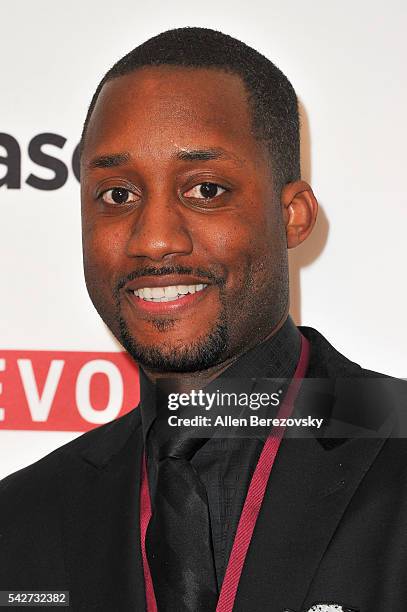 Producer Ousala "Prestley Snipes" Aleem Rhythm and Soul Music Awards at the Beverly Wilshire Four Seasons Hotel on June 23, 2016 in Beverly Hills,...