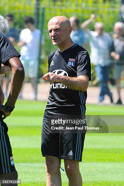 Antonio PINTUS during First Session Training of Olympique Lyonnais at Centre Tola Vologe on June 24, 2016 in Lyon, France.