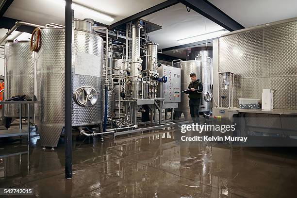 distillery - fermenting tank stock pictures, royalty-free photos & images