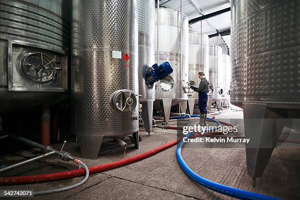 distillery - fermenting tank stock pictures, royalty-free photos & images