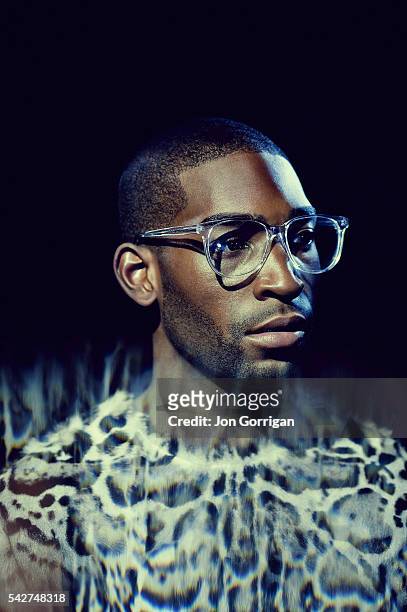 Singer Tinie Tempah is photographed for Elle magazine on July 29, 2012 in London, England.