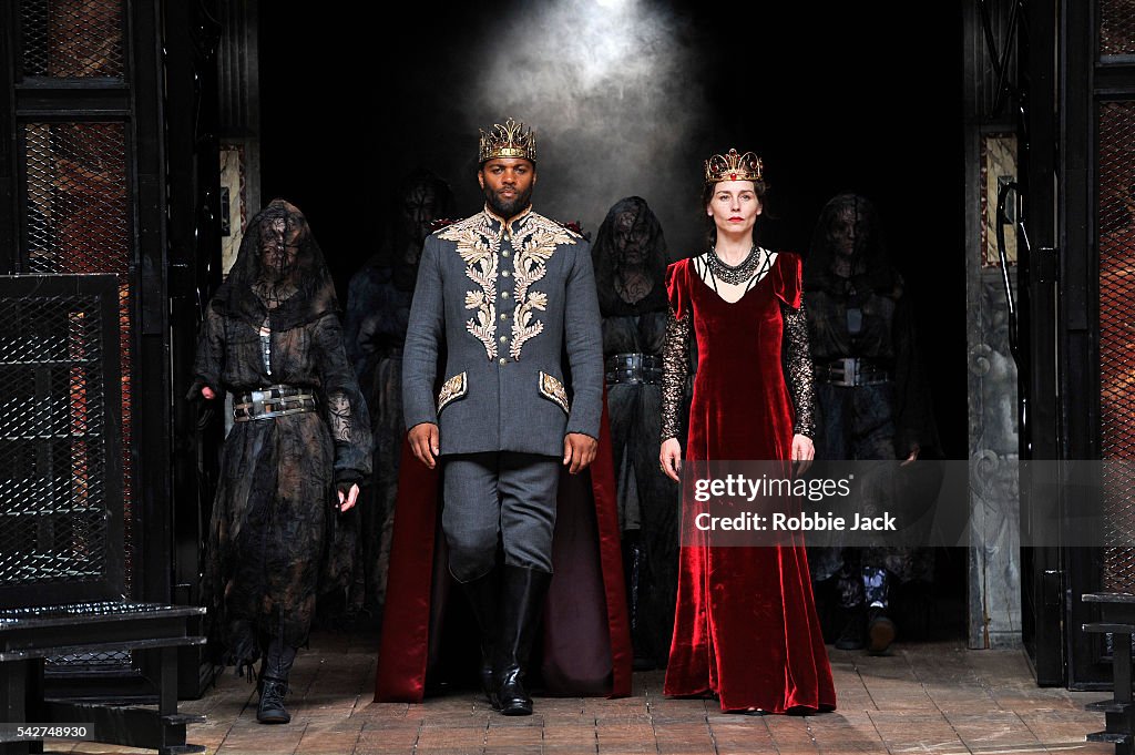 "Macbeth" Performed At The Globe Theatre