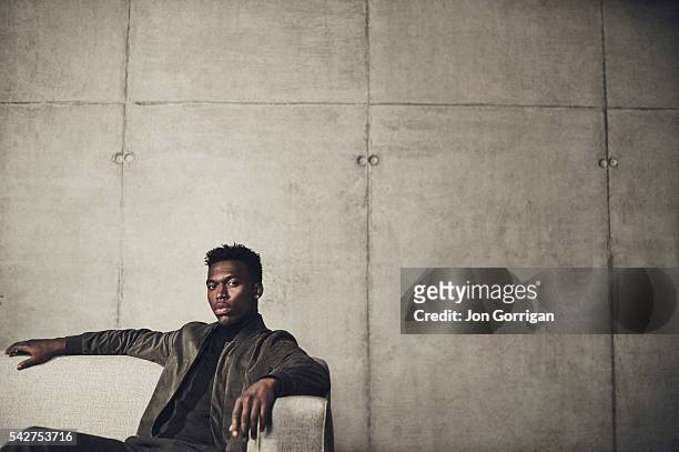 Footballer Daniel Sturridge is photographed for Esquire magazine on August 27, 2014 in London, England.