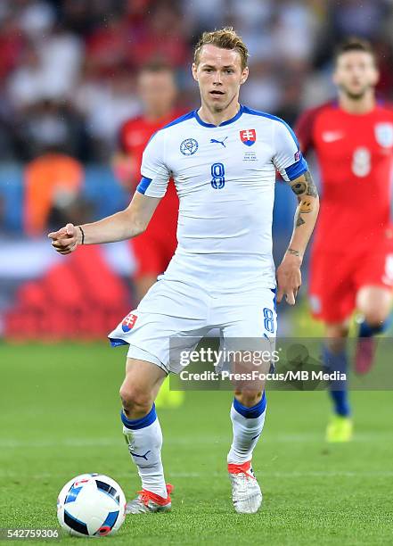 Saint-Etienne Football UEFA Euro 2016 group C game between Slovaki and England Ondrej Duda Credit: Lukasz Laskowski / PressFocus/MB Media