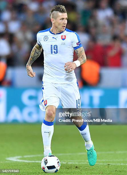 Saint-Etienne Football UEFA Euro 2016 group C game between Slovaki and England Juraj Kucka Credit: Lukasz Laskowski / PressFocus/MB Media