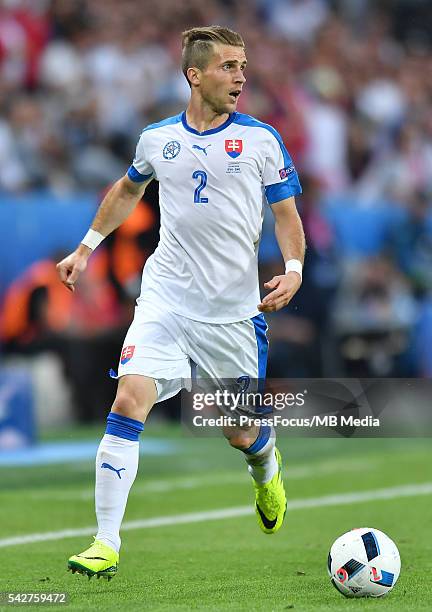 Saint-Etienne Football UEFA Euro 2016 group C game between Slovaki and England Peter Pekarik Credit: Lukasz Laskowski / PressFocus/MB Media