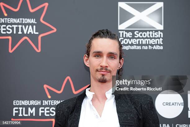 Actor Robert Sheehan attends a photocall for "Jet Trash" at the 70th Edinburgh International Film Festival at Cineworld on June 24, 2016 in...