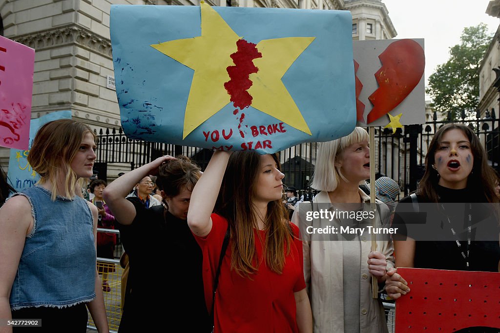 Britain Reacts To The EU Referendum Result