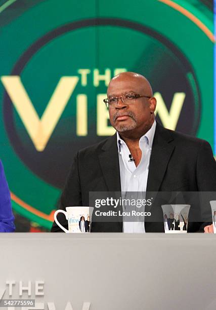 Christopher Darden visits "THE VIEW," 6/23/16 airing on the Walt Disney Television via Getty Images Television Network. CHRISTOPHER DARDEN