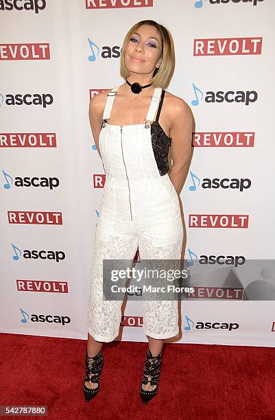 Bridget Kelly arrives at the 29th Annual ASCAP Rhythm And Soul Music Awards at the Beverly Wilshire Four Seasons Hotel on June 23, 2016 in Beverly...