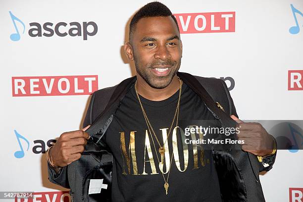 Major arrives at the 29th Annual ASCAP Rhythm And Soul Music Awards at the Beverly Wilshire Four Seasons Hotel on June 23, 2016 in Beverly Hills,...