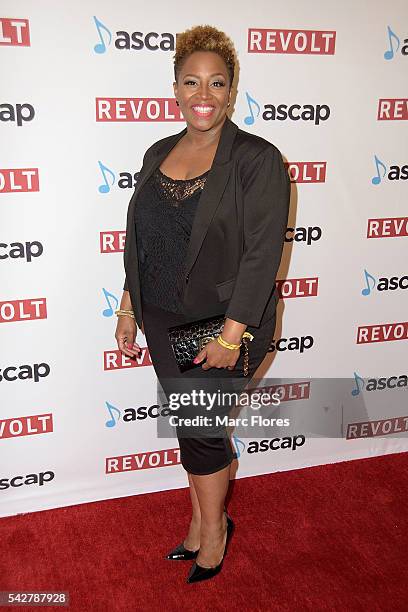 Avery Sunshine arrives at the 29th Annual ASCAP Rhythm And Soul Music Awards at the Beverly Wilshire Four Seasons Hotel on June 23, 2016 in Beverly...