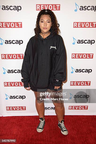 Mekkel Carter arrives at the 29th Annual ASCAP Rhythm And Soul Music Awards at the Beverly Wilshire Four Seasons Hotel on June 23, 2016 in Beverly...