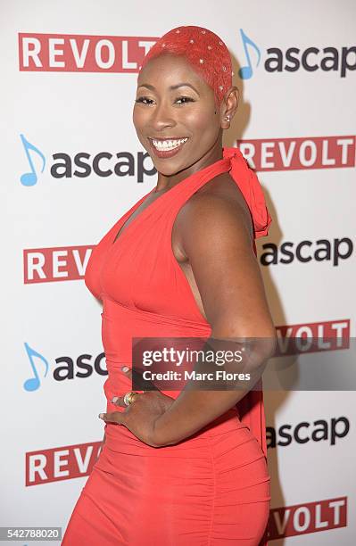 Lundon Knighten arrives at the 29th Annual ASCAP Rhythm And Soul Music Awards at the Beverly Wilshire Four Seasons Hotel on June 23, 2016 in Beverly...