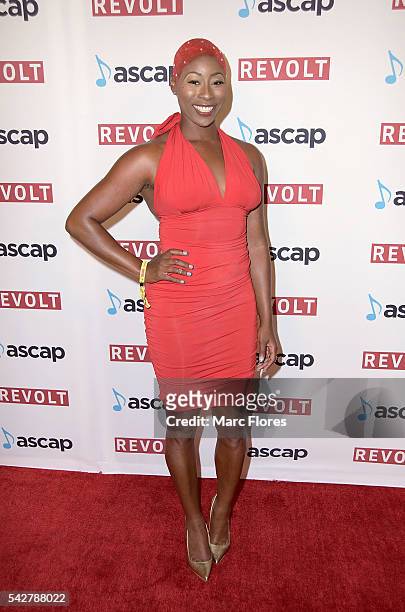 Lundon Knighten arrives at the 29th Annual ASCAP Rhythm And Soul Music Awards at the Beverly Wilshire Four Seasons Hotel on June 23, 2016 in Beverly...