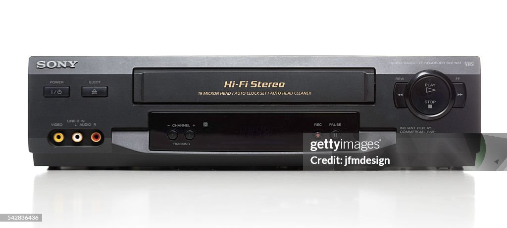 Console De Jeux Vidéo Enregistreur Cassette Vhs Photo - Getty Images
