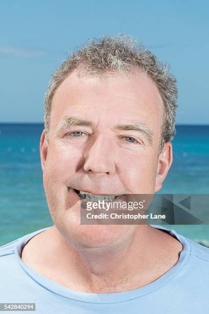 Broadcaster and journalist Jeremy Clarkson is photographed for The Times Magazine on February 20, 2016 in Bridgetown, Barbados.