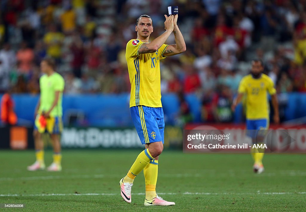 Sweden v Belgium - Group E: UEFA Euro 2016