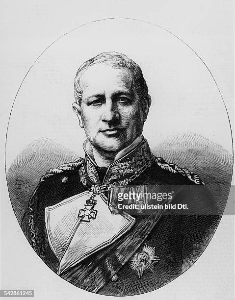 Prince Adalbert of Prussia Henry William Adalbert Prince of Prussia *29.11.1811-06.06.1873+ Admiral of the navy Portrait - around 1860