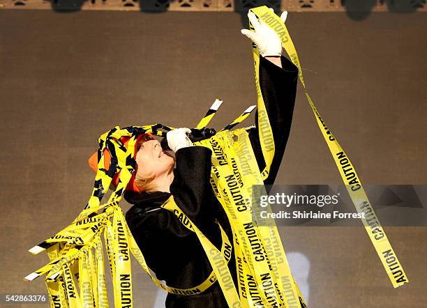 Roisin Murphy performs on West Holts Stage at Glastonbury Festival 2016 at Worthy Farm, Pilton on June 24, 2016 in Glastonbury, England.