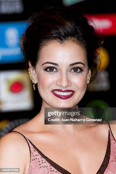 Dia Mirza attends IIFA Awards 2016 - Rocks Green Carpet at Ifema on June 24, 2016 in Madrid, Spain.