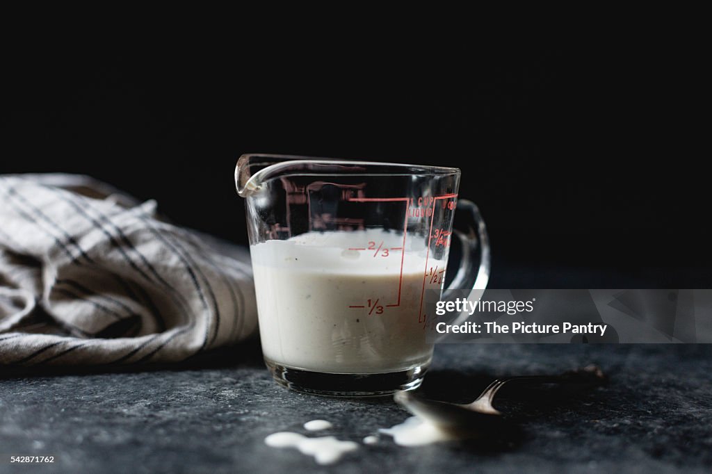 Buttermilk in a jug
