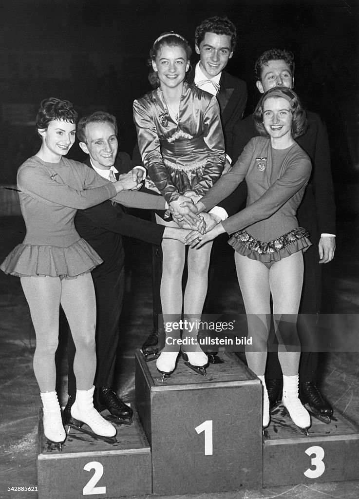 Deutsche EiskunstlaufMeisterschaften am im Berliner Sportpalast