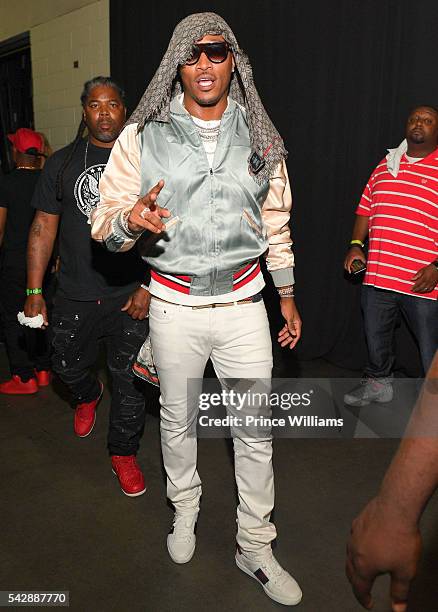 Future attends Birthday Bash ATL The Heavyweights of HIP HOP Live in Concert at Philips Arena on June 18, 2016 in Atlanta, Georgia.