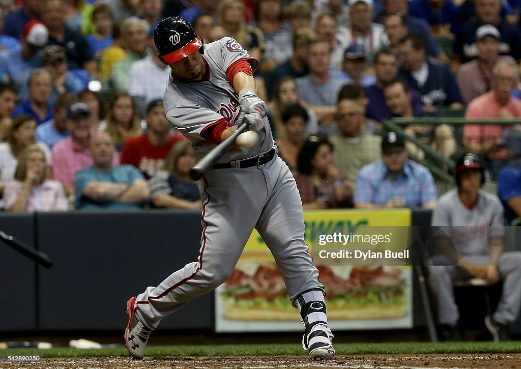 Washington Nationals v Milwaukee Brewers