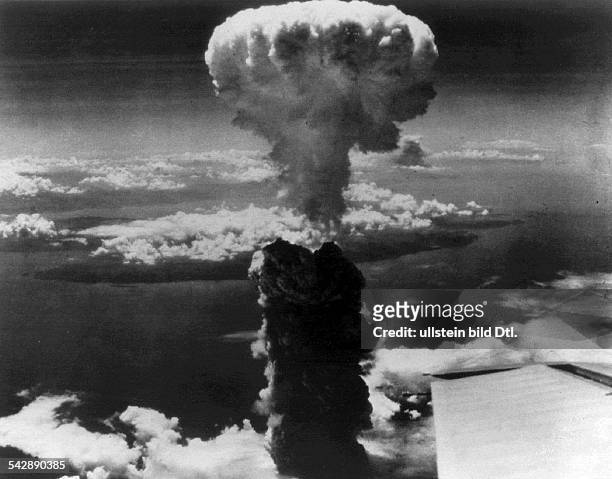 Nagasaki Detonation of the a-bomb over Nagasaki