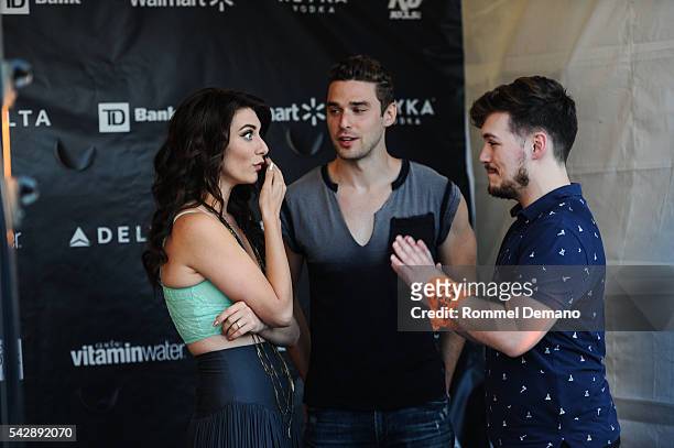 Karmin performs at New York City Pride 2016 - The Ral at Pier 26 on June 24, 2016 in New York City.