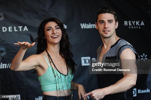 Karmin performs at New York City Pride 2016 - The Ral at Pier 26 on June 24, 2016 in New York City.