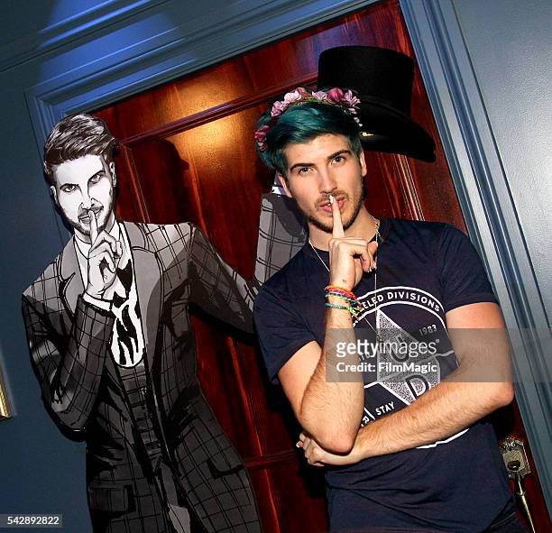 YouTuber Joey Graceffa attends the YouTube Red Originals Experience during VidCon at the Anaheim Convention Center on June 24, 2016 in Anaheim,...