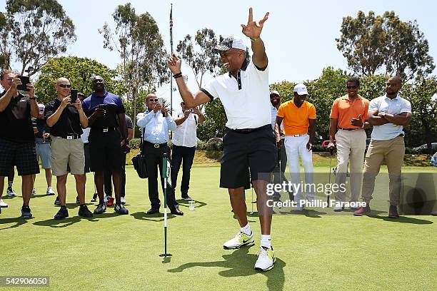 Jay Harris attends BETX Golf at Wilshire Country Club on June 24, 2016 in Los Angeles, California.