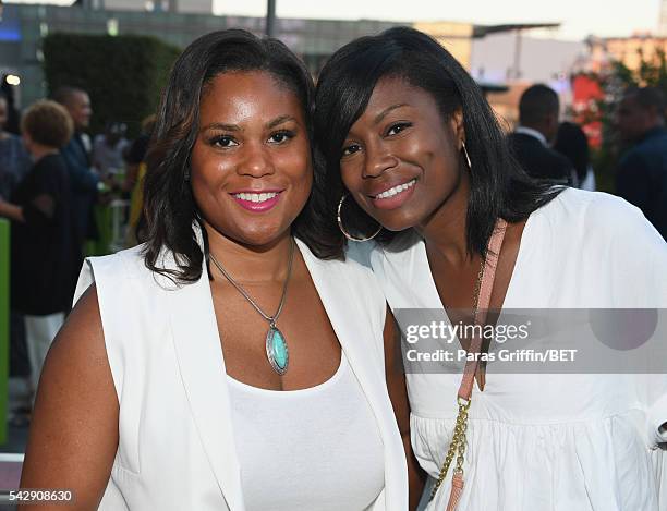 Guests attend the ABFF Winners Reception and VIP Celebration in honor of the winning filmmakers and artists from the 2016 American Black Film...