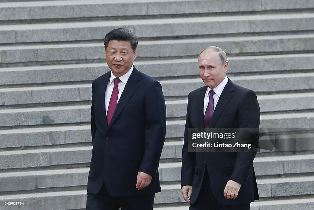 Russian President Vladimir Putin Visits China