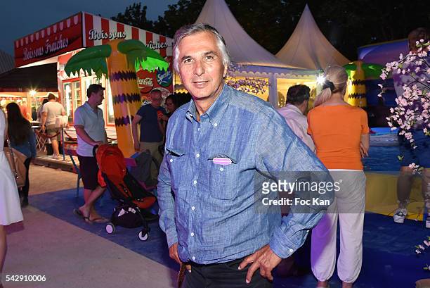 Michel Coencas attends La Fete des Tuileries on June 24, 2016 in Paris, France.