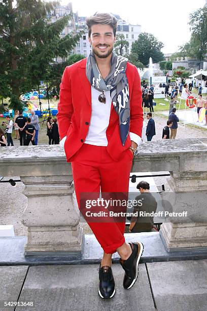 Mariano di Vaio attends the Berluti Menswear Spring/Summer 2017 show as part of Paris Fashion Week on June 24, 2016 in Paris, France.