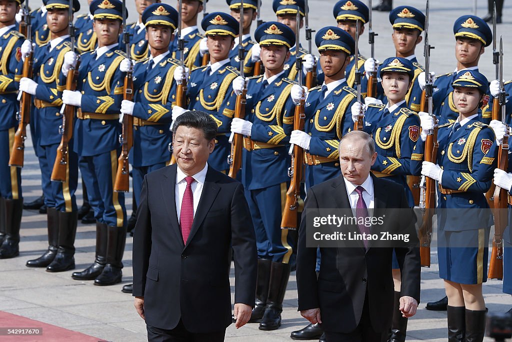 Russian President Vladimir Putin Visits China