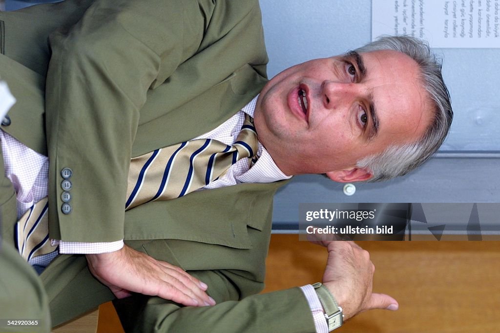 Martin Roth, Präsident des Deutschen Museumbundes in Dresden, gibt ...