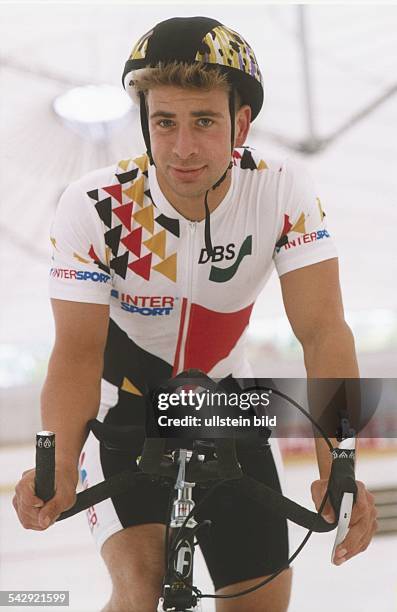 Aufnahme des deutschen Behindertensportlers und Radrennfahrers Maik Wortmann aus dem Jahr 1996. .