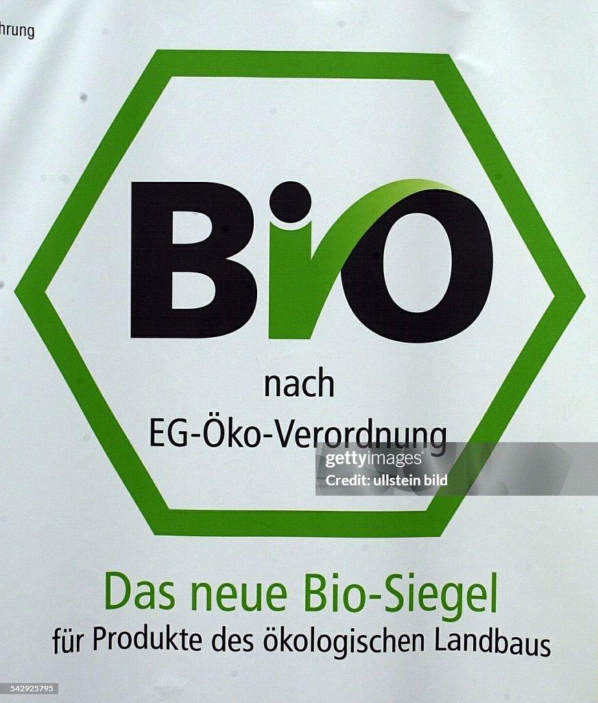 Bio-Siegel für Produkte des ökologischen Landbaus nach... News Photo ...