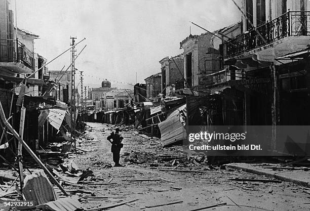 Heraklion shortly after the capture by German troops