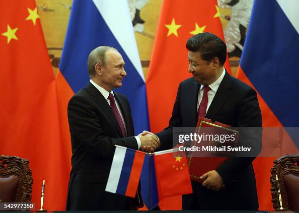 Russian President Vladimir Putin Visits China Russian President Vladimir Putin Visits China