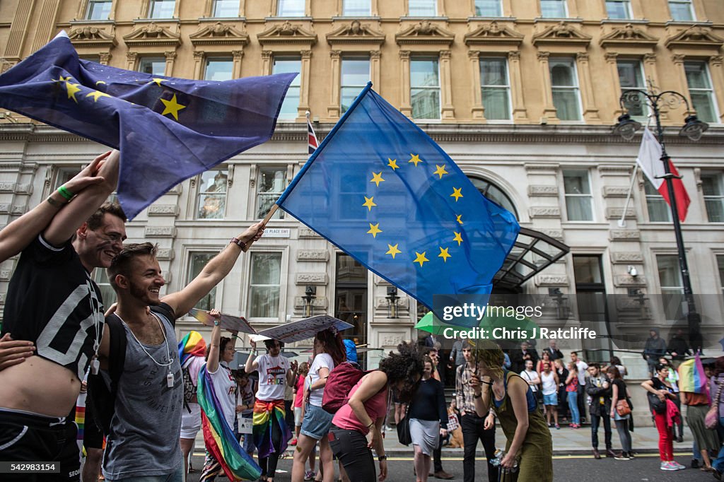 The LGBT Community Celebrates Pride In London