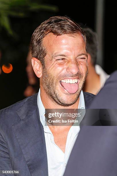 Football player Rafael van der Vaart attends the Raffaello Summer Day 2016 to celebrate the 26th anniversary of Raffaello on June 24, 2016 in Berlin,...