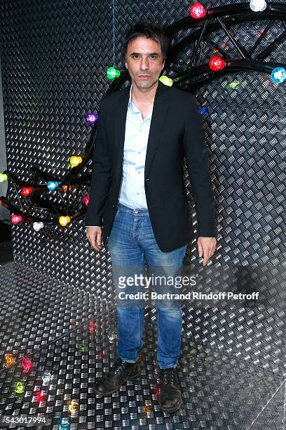 Writer Samuel Benchetrit attends the Dior Homme Menswear Spring/Summer 2017 show as part of Paris Fashion Week on June 25, 2016 in Paris, France.