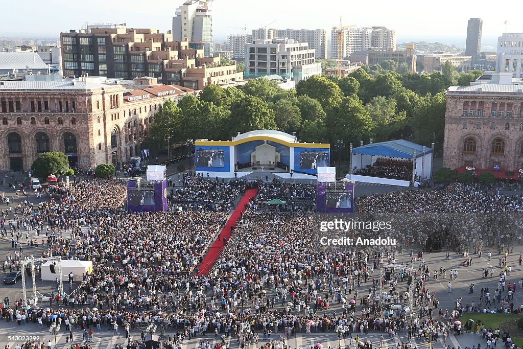 Pope Francis in Armenia